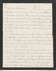 Nachlass Franz Steindachner, Brief von Spencer F. Baird an Franz Steindachner (03.07.1875), Inv.Nr. 20.01, Seite 1